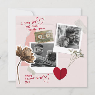 Moderner Valentinstag Personalisiertes Doppelzimme