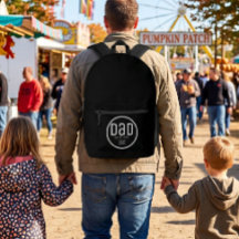 Moderner Vater mit einfachen Kindernamen etabliert