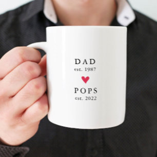 Moderner Vater   Pop Jahr Osten. Tasse