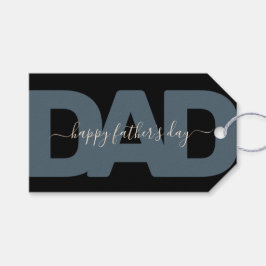 Moderner "Vater" Vatertag Geschenkanhänger