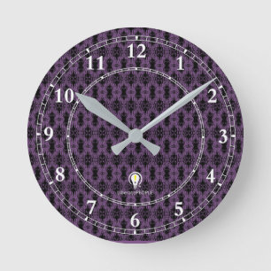 Moderner verzierter Kauf der Wanduhr-Designer#18 Runde Wanduhr