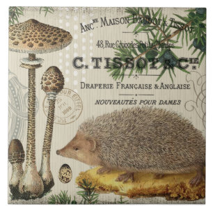 moderner vintage Waldigel Fliese