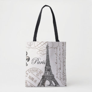 MODERNER VINTAGER EIFFEL-TURM TASCHE