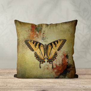 Moderner Vintager Frack Butterfly Kissen