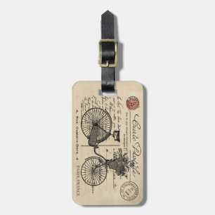 Moderner Vintager französischer Fahrradgepäckumbau Gepäckanhänger