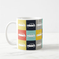 Moderner Vintager Mini-Cooper