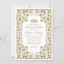 Moderner Vintager Weißgoldrahmen Tiara Quinceanera