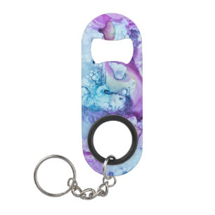 *~* moderner violetter blauer lila mini flaschenöffner