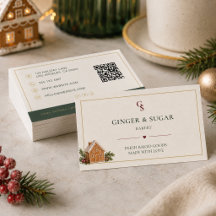 Moderner Weihnachtsbäckerei-QR-Code