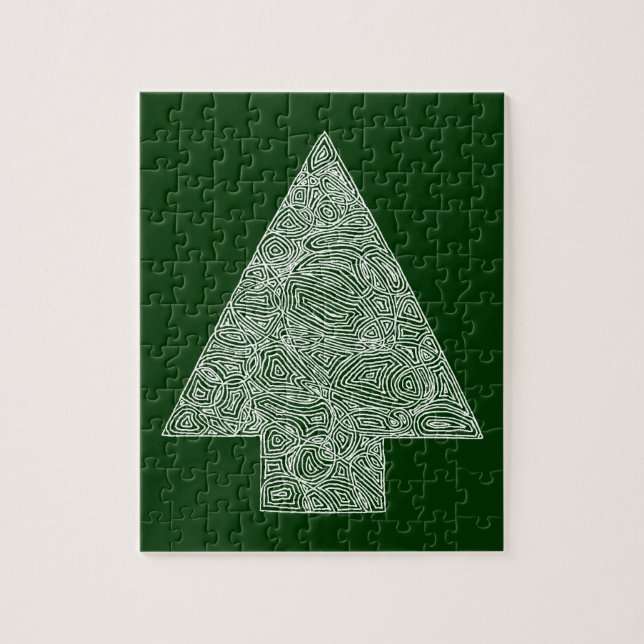 Moderner Weihnachtsbaum (Vertikal)