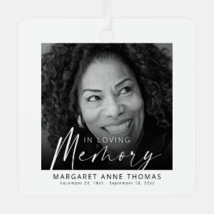 Moderner Weihnachtsbaum im Foto Ornament Aus Metall