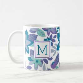 Moderner Weihnachtskalender Aquamariner Lila Urlau Kaffeetasse