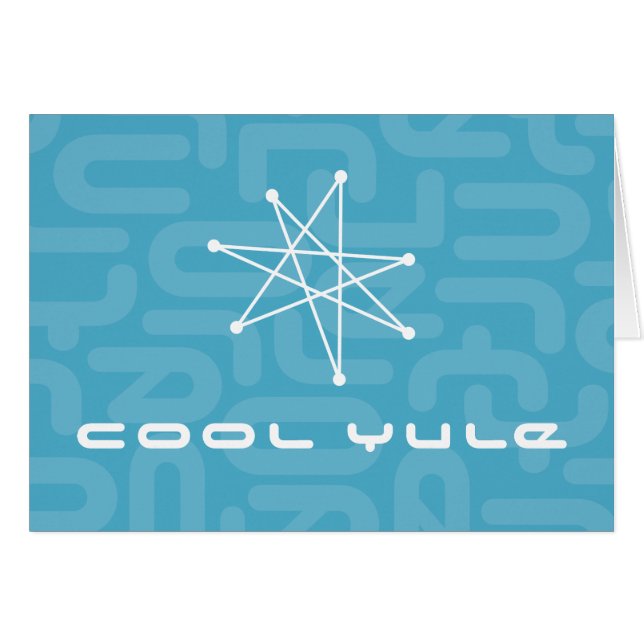 Moderner Weihnachtsstar der Atomischen Sternexplos (Vorderseite (Horizontal))