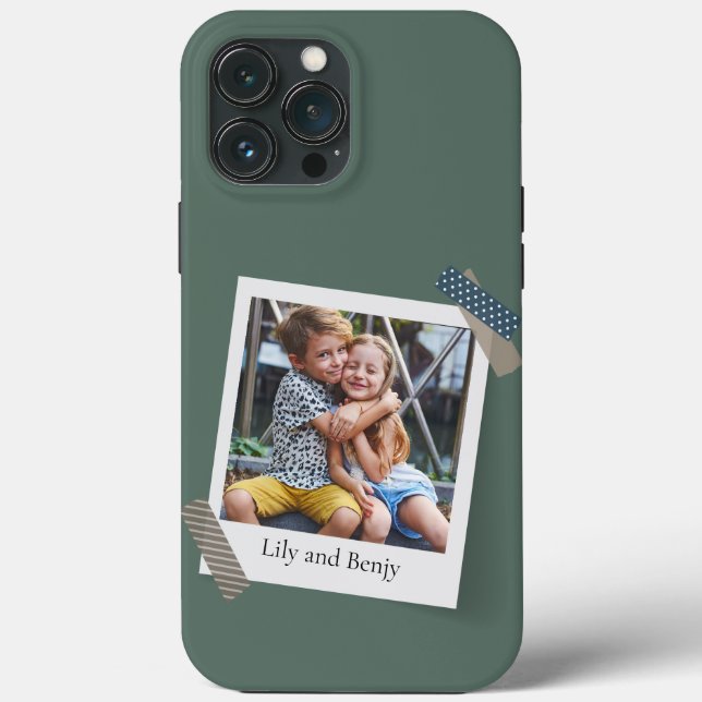 Moderner Weihnachtsurlaub im Foto Case-Mate iPhone Hülle (Rückseite)
