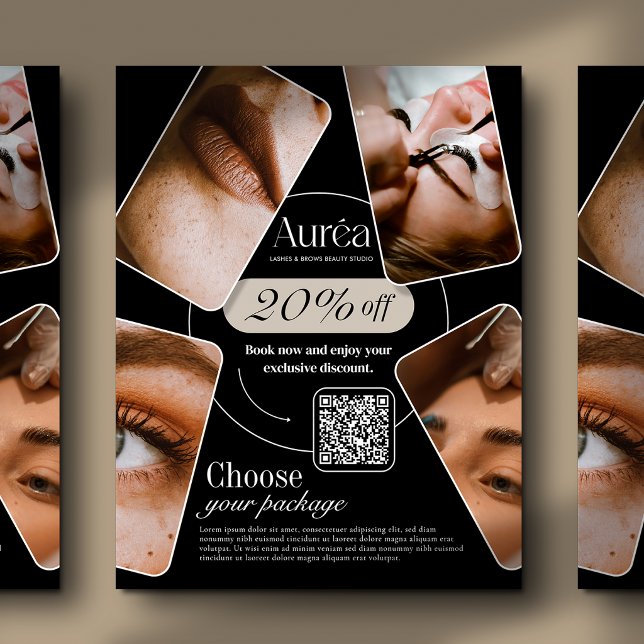 Moderner Werbeflyer für Fotobeauty Flyer (Von Creator hochgeladen)