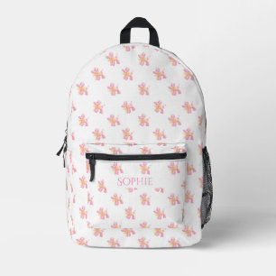 Moderner Whimsical Coquette Ballon Dog Bedruckter Rucksack