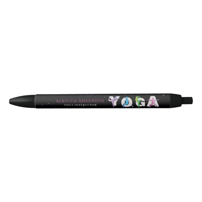 Moderner Yoga Instructor Style | Ganzheitliche Hei Kugelschreiber (Vorderseite)