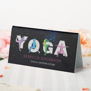 Moderner Yoga Instructor Style Ganzheitliche Hei Tischaufsteller
