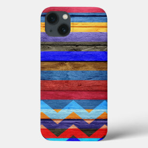 Moderner Zickzack Holzstreifen #2 Case-Mate iPhone Hülle