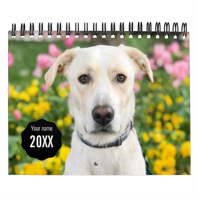 Modernes 14-Foto-Personalisierte für Full Coverage Kalender (Titelbild)