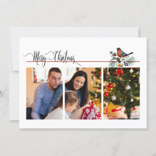 Modernes 1 oder 3 Foto mit robustem Weihnachtsgesc