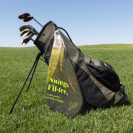 Modernes 50. Geburtstag 60. Geburtstag Foto Golfhandtuch