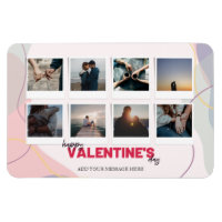 Modernes 8 Foto Collage Valentine's Geschenk
