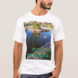 Modernes Abstract-Art-T-Shirt Kreativer Grafikstil T-Shirt