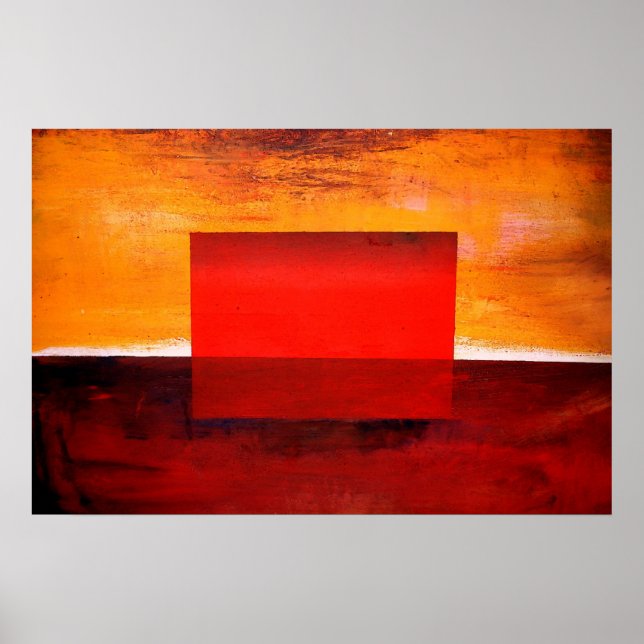 Modernes Abstrakt Art Poster - Minimalistische Kun (Vorne)