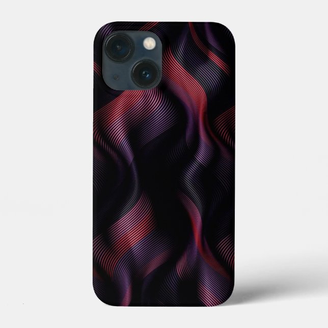 Modernes abstrakt Case-Mate iPhone hülle (Rückseite)