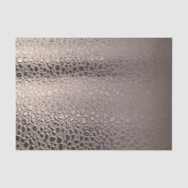 Modernes Abstrakt Glam Silver Rosa Blush Rose Gold Seidenpapier (Vorderseite)