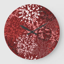 Modernes Abstrakt Große Wanduhr
