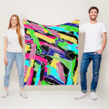 Modernes Abstrakt in Regenbogenfarben