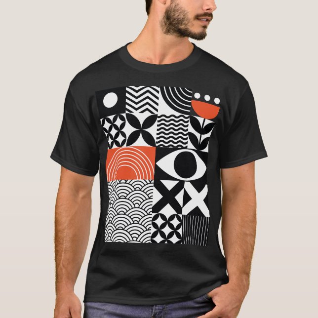 Modernes Abstrakt: Leinwand für künstlerisches Des T-Shirt (Vorderseite)