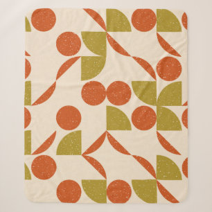 Modernes, abstrakt nahtloses geometrisches Muster Sherpadecke