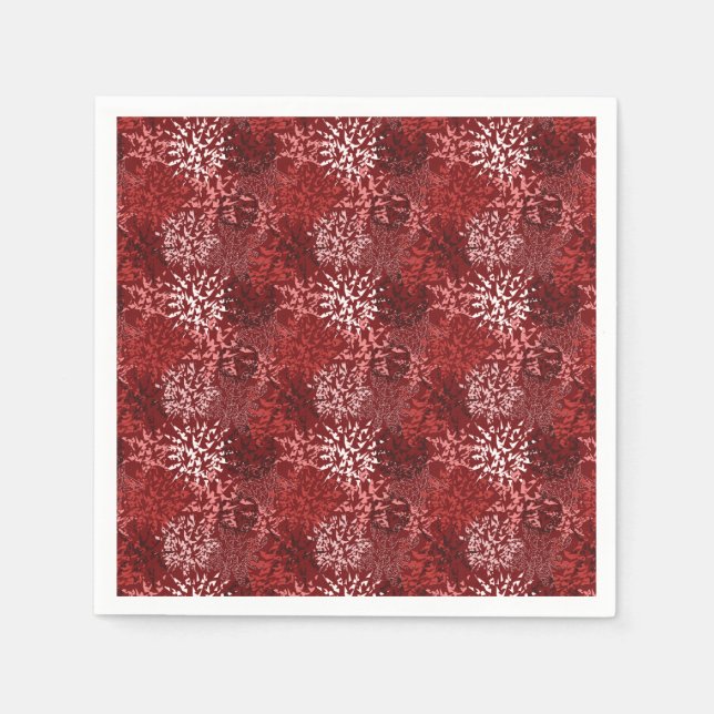 Modernes Abstrakt Serviette (Vorderseite)