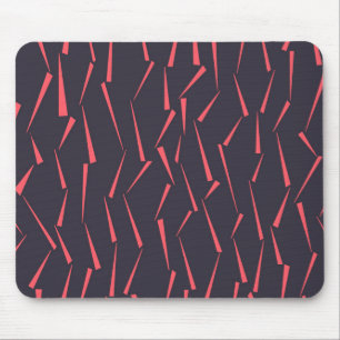 Modernes, abstrakt spielerisches geometrisches Dre Mousepad
