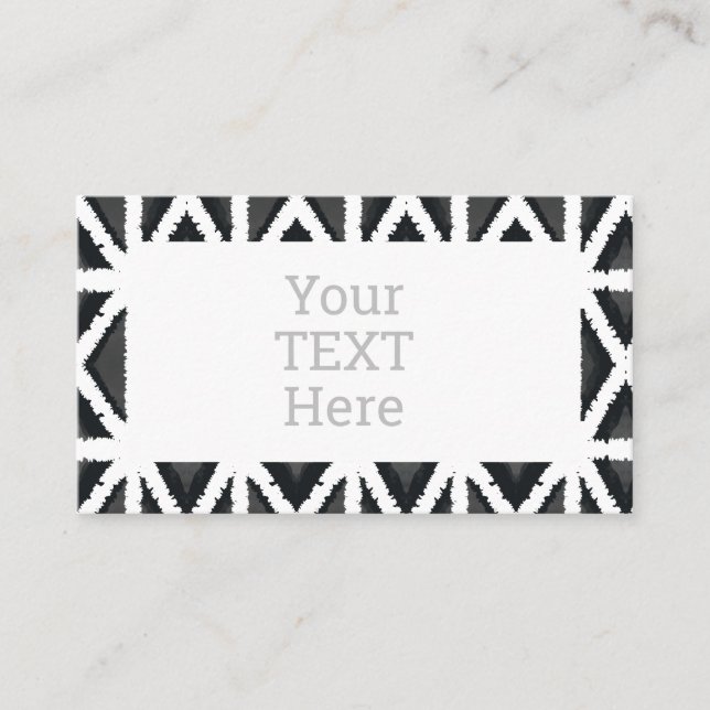 Modernes Abstrakt Visitenkarte (Vorderseite)