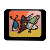 Modernes Abstraktes Bild aus dem Mittelalter, Schm