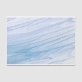 Modernes Abstraktes Blue Ombre Wasserfarbmuster Seidenpapier