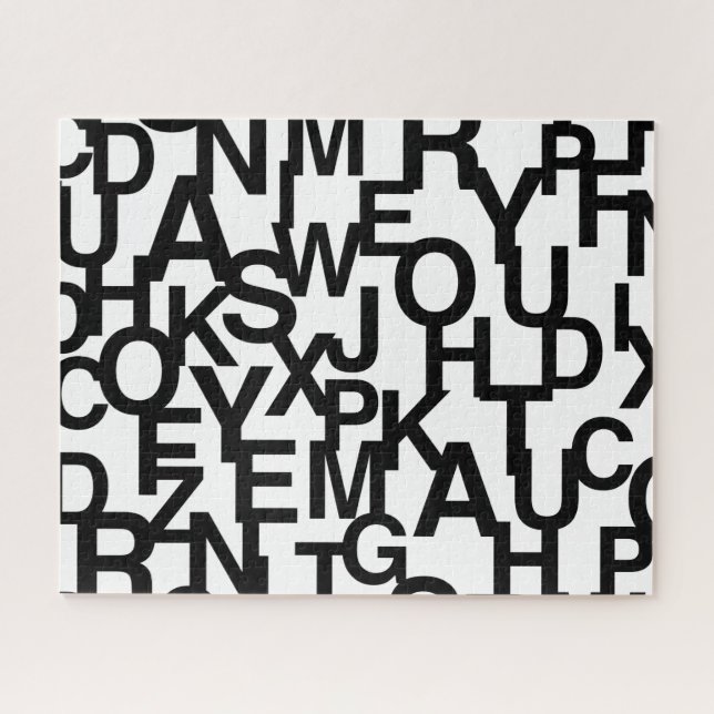 Modernes, abstraktes, chaotisches Schriftbild (Horizontal)
