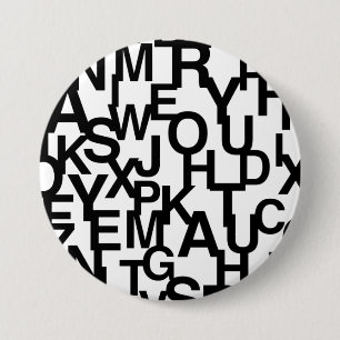 Modernes, abstraktes, chaotisches Schriftbild Button