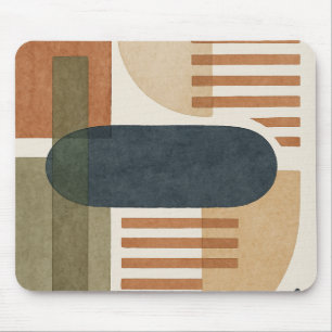 Modernes abstraktes Design mit sich überlappendem Mousepad