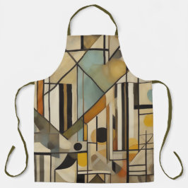 Modernes abstraktes Design Schürze