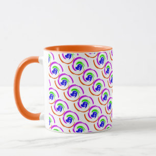 Modernes, Abstraktes Design Tasse