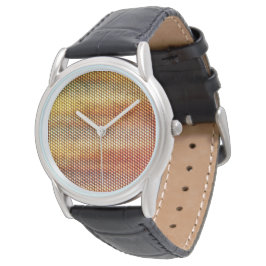 Modernes abstraktes Digitalmuster-Design 1228 Armbanduhr