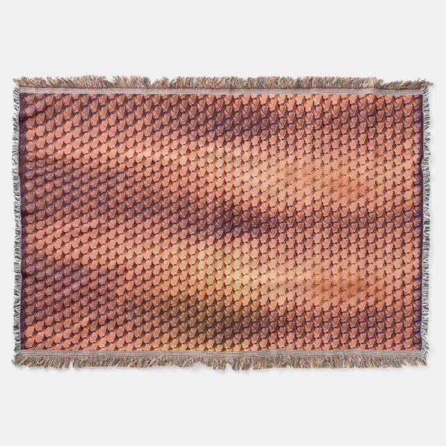 Modernes abstraktes Digitalmuster-Design 1232 Decke (Vorderseite)