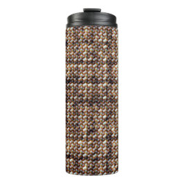 Modernes abstraktes Digitalmuster-Design 1247 Thermosbecher