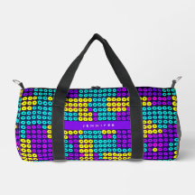 Modernes Abstraktes, farbiges Ziegelmuster Geometr