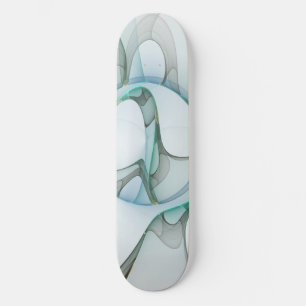 Modernes Abstraktes Fraktal Skateboard